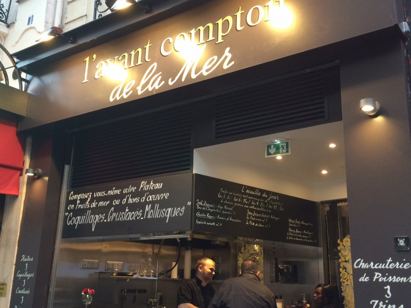 L'Avant Comptoir de la mer par Yves Camdeborde Paris 6