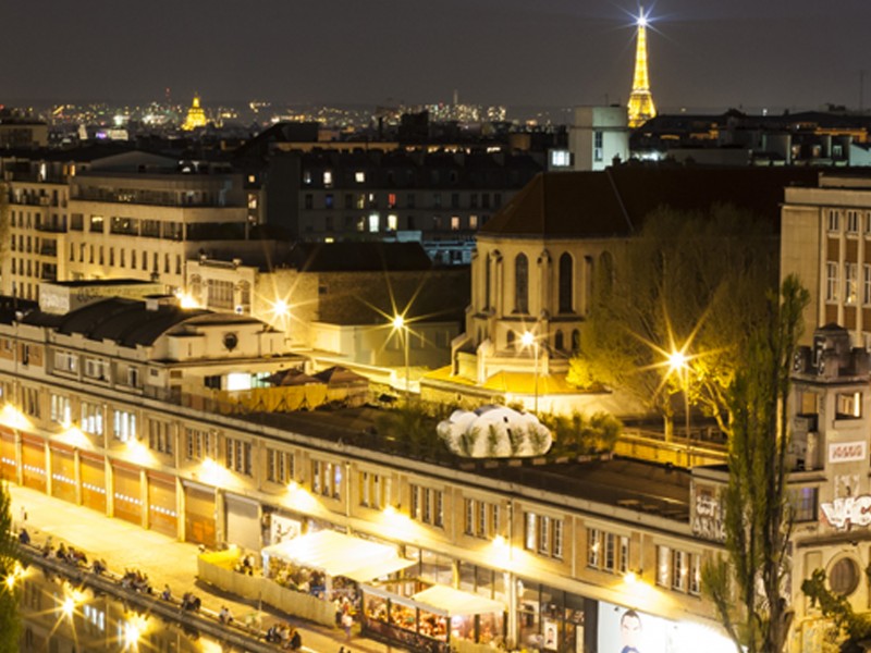 Le rooftop du Point-Ephémère Paris 10