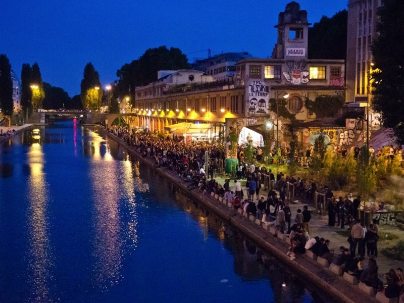 Le rooftop du Point-Ephémère Paris 10