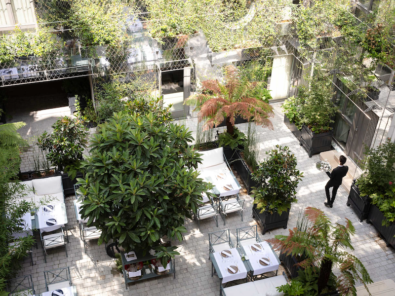 Il Giardino de l'hôtel Les Jardins du Faubourg Paris 8
