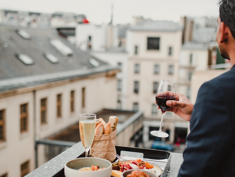 Rooftop du PLEY Hotel Paris 8