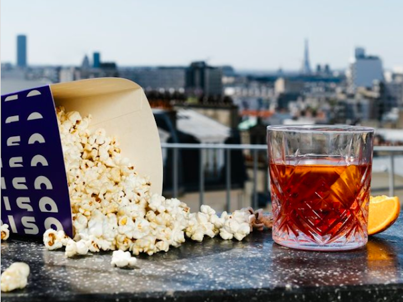 Le rooftop cinéma - mk2 Hôtel Paradiso Paris 12