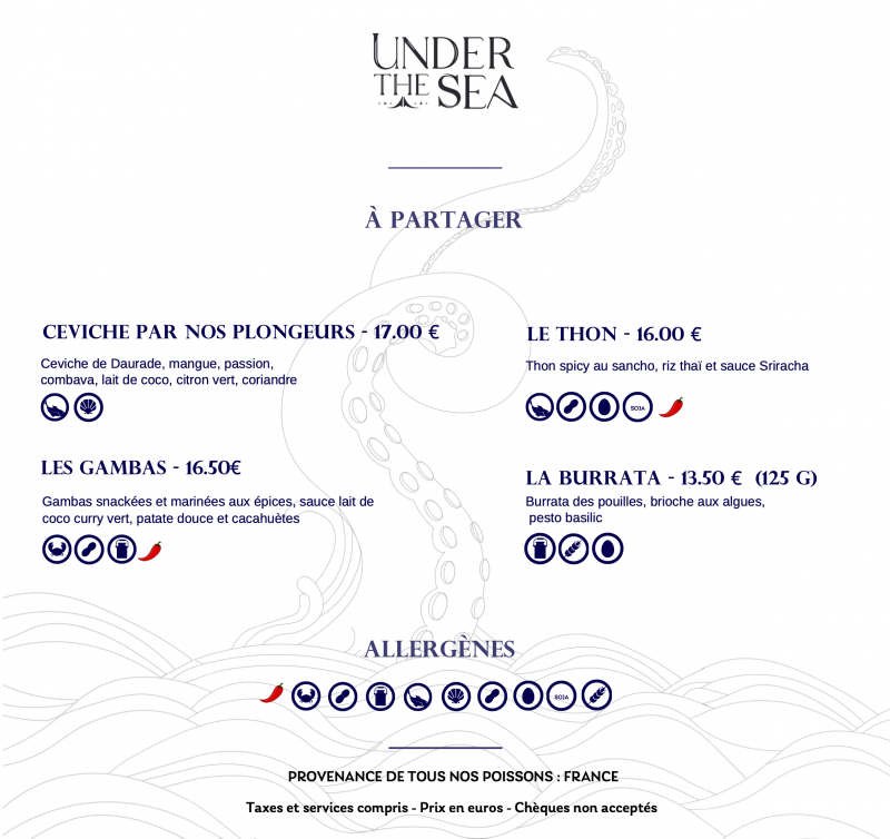 Under the Sea - Le Bar Paris 13
