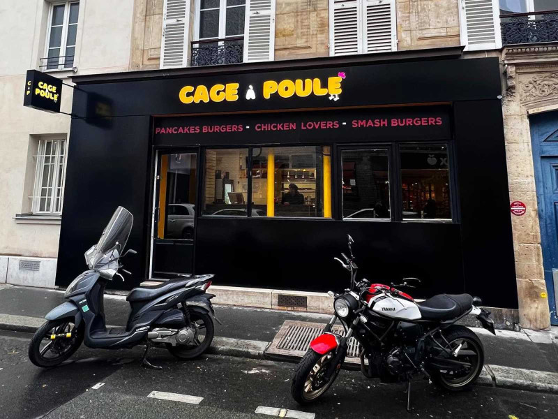 Cage à poule  Paris 17