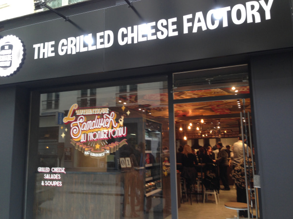 The Grilled Cheese Factory  Paris 2